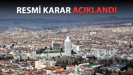 Ankara’da kentsel dönüşüm başlıyor!