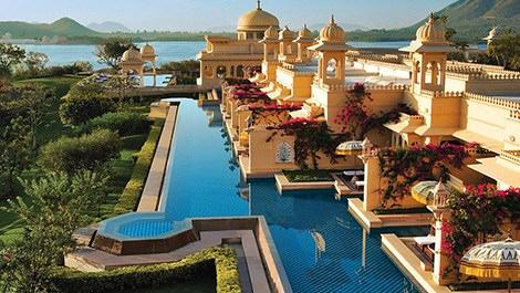 İşte Hindistan’ın en muhteşem oteli