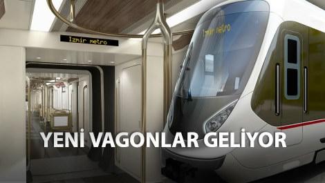 İzmir metrosunun yeni vagonları tasarlandı