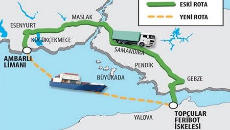 İstanbul trafiğini rahatlatacak Ro-Ro projesi!
