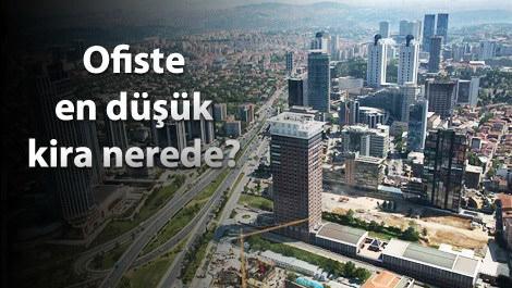 İstanbul'da ofis kiraları azaldı!