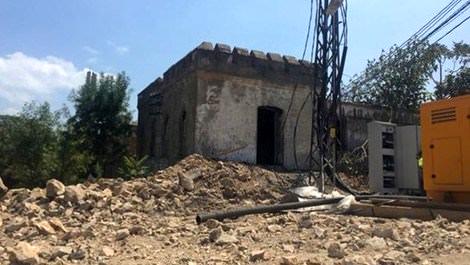 Yassıada’daki inşaat çalışmalarında tarihi manastır yıkıldı!