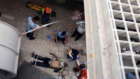 Ankara'da metro inşaatında iş kazası