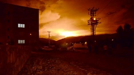 Kars'ta doğalgaz boru hattına terör saldırısı