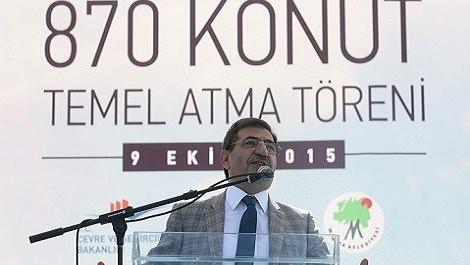 Ankara'da 870 konutun temeli bugün atıldı
