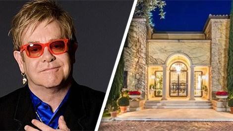 Elton John, Kalifornia'da 34 milyon dolara malikane aldı