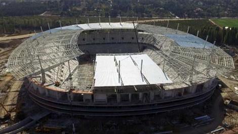 Eskişehirspor'un yeni stadında sona yaklaşıldı