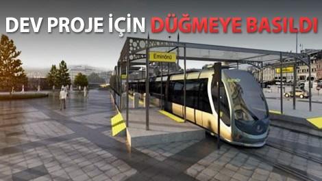 Eminönü Alibeyköy tramvayı İstanbul'u bağlayacak