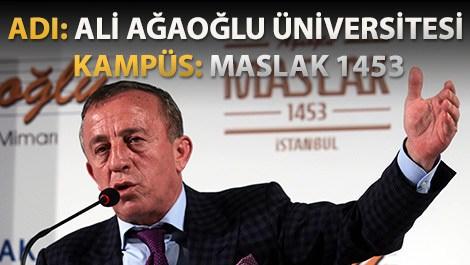 Ali Ağaoğlu kendi üniversitesini kuruyor