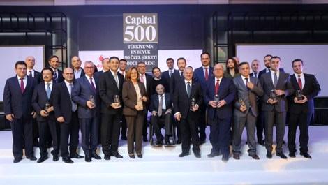 İnşaat firmaları Capital500'de ödüllendirildi 