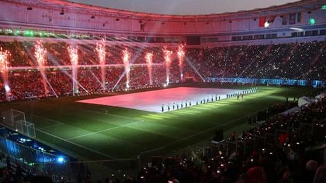 Cumhurbaşkanı Erdoğan, Timsah Arena'yı açtı