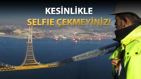 Körfez Geçiş Köprüsü'nde selfie ilanları