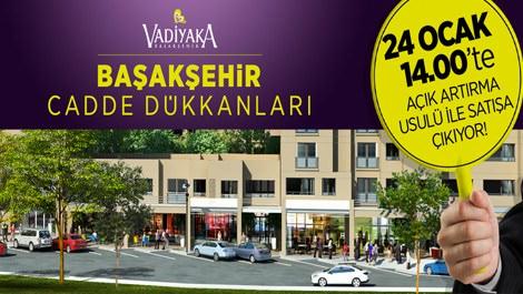 Vadiyaka Başakşehir'de 199 bin liraya dükkan!