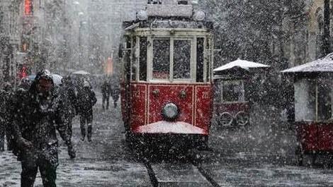 İstanbul'da beklenen kar geri geldi 
