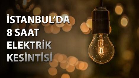 Anadolu Yakası'nda 6 ilçede elektrik kesintisi!