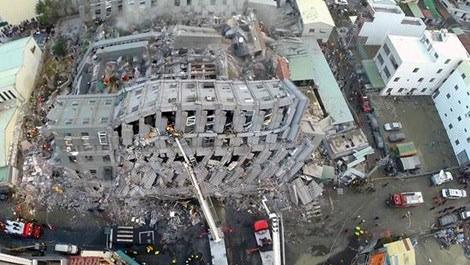 Tayvan'da yıkılan 17 katlı rezidans için soruşturma başlatılacak