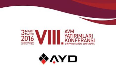 VIII. AVM Yatırımları Konferansı 3 Mart'ta düzenleniyor 