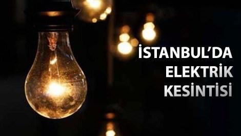Anadolu Yakası'nda 3 ilçede elektrik kesintisi!