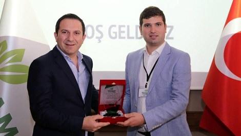 Özkan Ercan, 'Yılın Çıkış Yapan İş Adamı' seçildi 