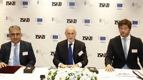 TSKB ile EIF arasında 'InnovFin KOBİ Garanti' anlaşması yapıldı