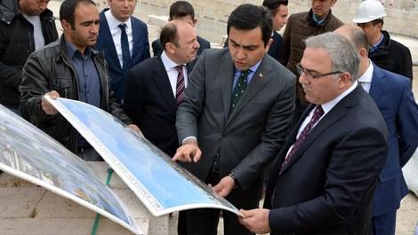 TOKİ Başkanı Turan, Kırşehir'de inceleme yaptı 
