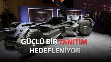 Batman'in kullandığı araç 3. köprü için İstanbul'a geldi 