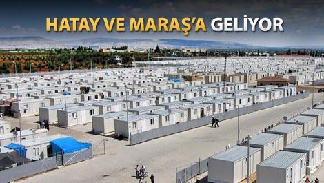 TOKİ'den Suriyelilere üç yeni konteynerkent 