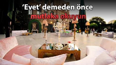 Türkiye'nin en iyi 10 düğün mekanı!