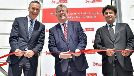Berlin'in ilk yurt dışı ticari temsilciliği İstanbul'da açıldı 