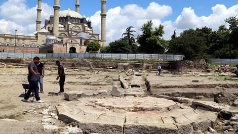 Edirne'de Mimar Sinan'ın yaptığı su yolu bulundu!