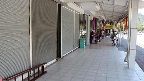 Antalya Kemer'de boş dükkan sayısı 393'e çıktı