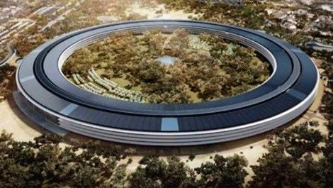 İşte Apple'ın yeni merkez binası!