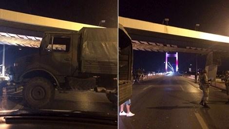 İstanbul'da köprüler trafiğe kapatıldı