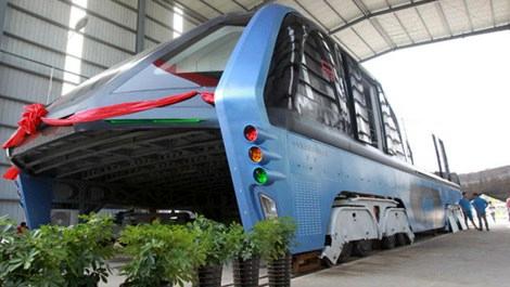 Çin'in trafiğine 'transit raylı otobüs' çözümü 