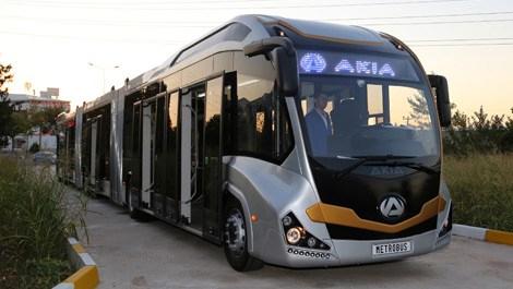 Bursa'da ilk yerli metrobüs üretildi 
