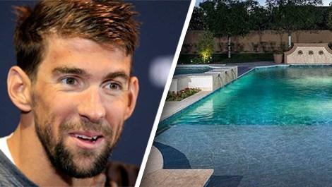 ABD’li yüzücü Michael Phelps’in 2.5 milyon dolarlık evi!
