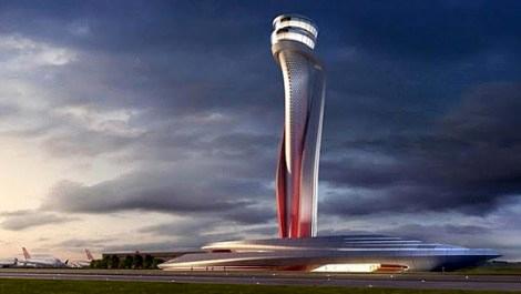 İstanbul Yeni Havalimanı'nın hava trafik kontrol kulesine ödül!