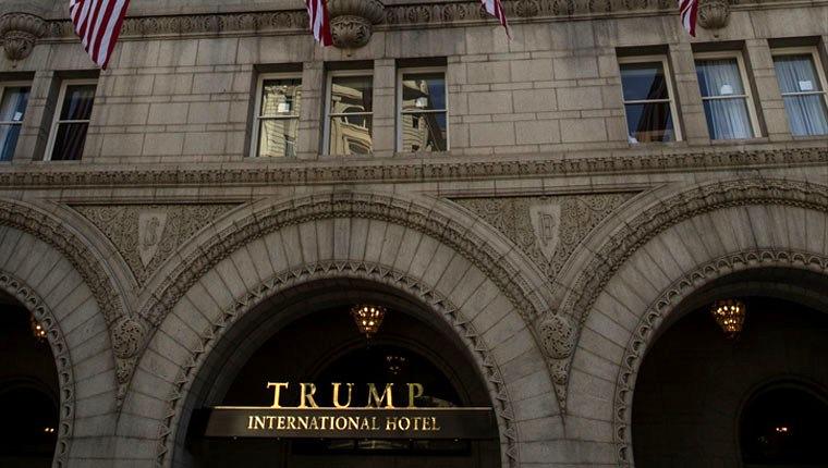 Trump'ın Washington'daki 263 odalı lüks oteli açıldı 