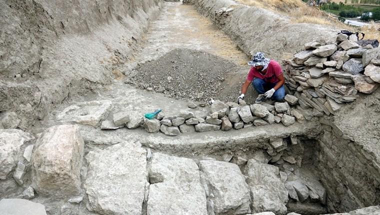 Urartular'a ait kanalizasyon sistemi gün yüzüne çıkarıldı