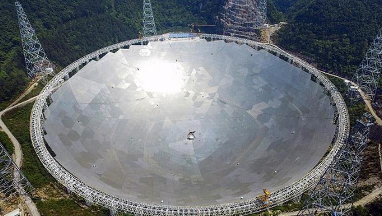 Dünyanın en büyük radyo teleskobu faaliyete başladı 