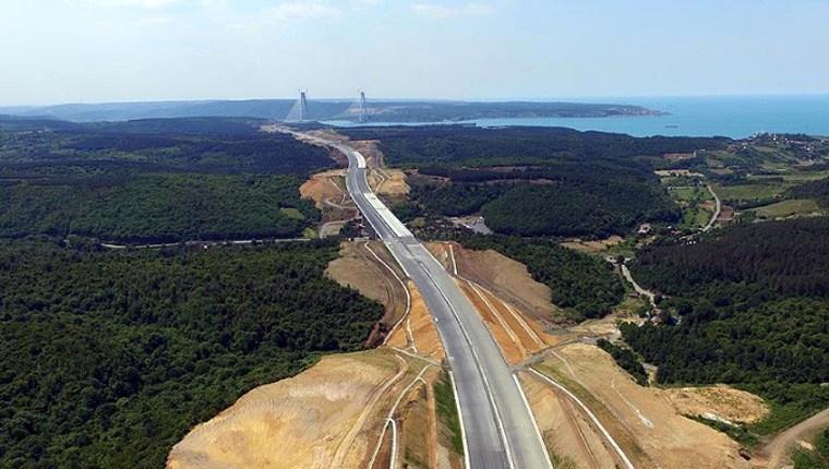 Kuzey Marmara Otoyolu proje güzergahına 604 bin fidan!