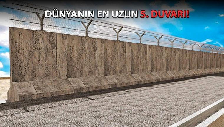 Suriye sınırına 700 kilometrelik yeni güvenlik duvarı!