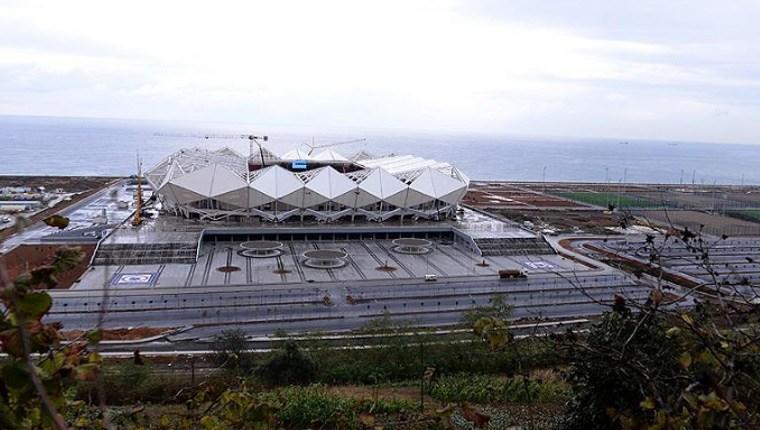 Trabzon Akyazı Stadyumu tamamlanıyor