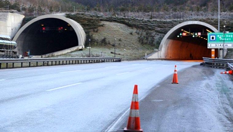 Bolu Dağı Tüneli'nin İstanbul yönü 2 hafta kapanacak 