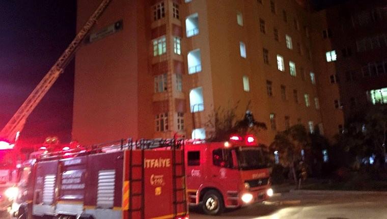 Bandırma Devlet Hastanesi'nde yangın çıktı!