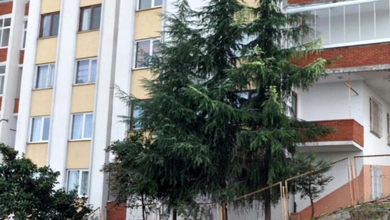 Trabzon'daki 41 daireli bina tedbir amaçlı boşaltıldı