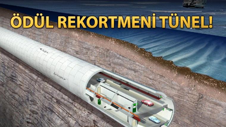 Avrasya Tüneli 'dünyanın en iyi projesi' seçildi