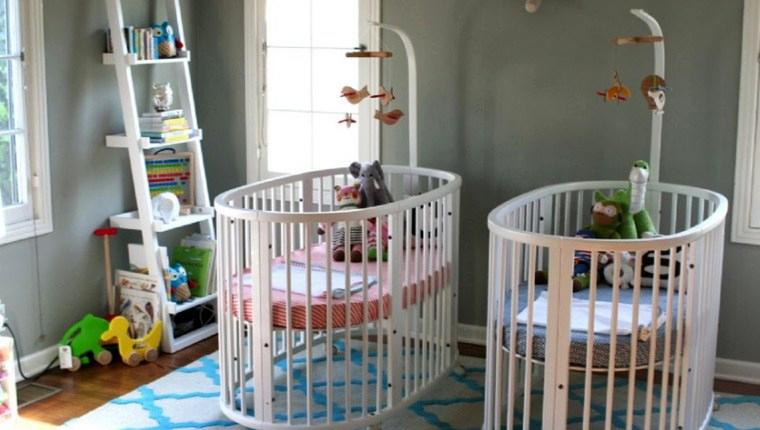 İkiz bebek odaları dekorasyonu için tavsiyeler