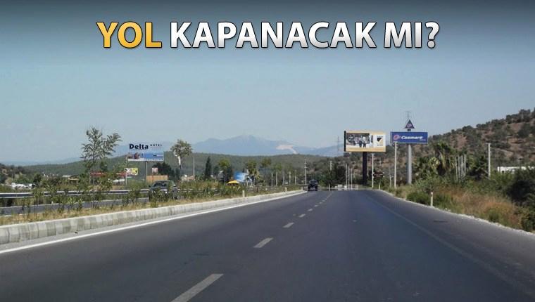 Bodrum-Milas karayolunun geçtiği arazi icralık oldu!