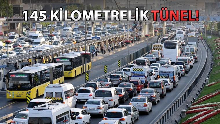 İstanbul'da trafik yer altına iniyor!